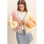 Montrose Oversized Color Block Cardigan
