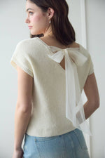 Sloane Tie-Back Sweater