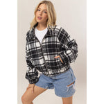 Heartland Plaid Zip-Up Jacket