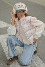 Meadow Belle Ruffle Sleeve Vest