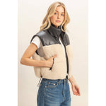Frostline Sherpa Puffer Vest