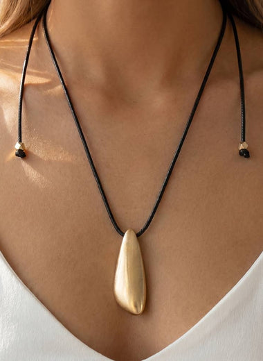 Teardrop Pendant Necklace