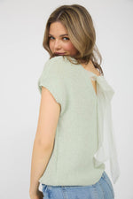 Sloane Tie-Back Sweater