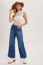 Ashland Wide Leg Denim Pant
