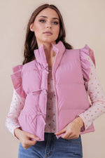 Meadow Belle Ruffle Sleeve Vest