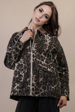 Lennox Cheetah Barn Jacket