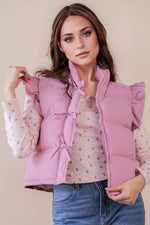 Meadow Belle Ruffle Sleeve Vest