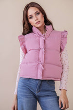 Meadow Belle Ruffle Sleeve Vest