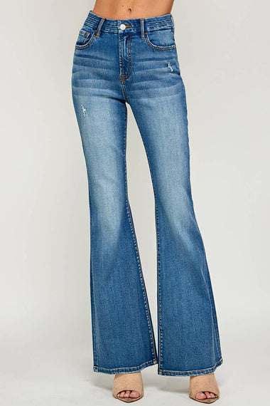 Free Flow High Rise Flare Jeans