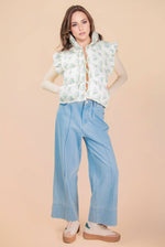 Meadow Belle Ruffle Sleeve Vest