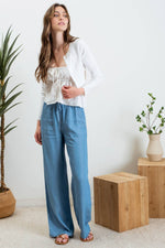 Grove Chambray Drawstring Pant