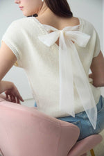 Sloane Tie-Back Sweater