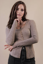 Soft Edge Knit Top