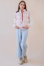 Meadow Belle Ruffle Sleeve Vest