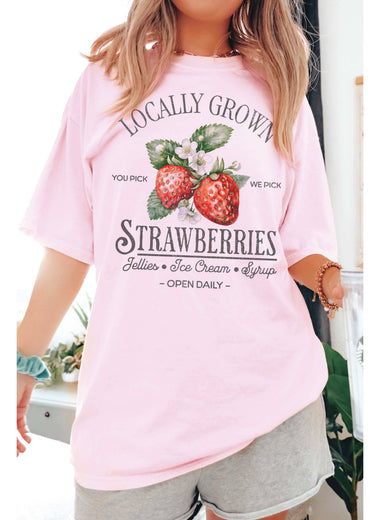 Locally Grown Oversized Graphic Tee