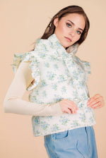 Meadow Belle Ruffle Sleeve Vest