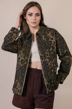 Lennox Cheetah Barn Jacket