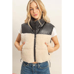 Frostline Sherpa Puffer Vest