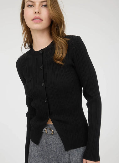 Linear Knit Cardi