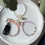 Floral Key Wristlet