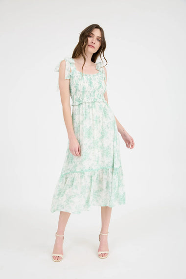 Blossom Breeze Midi Dress