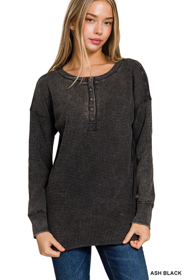 The Sunday Waffle Henley