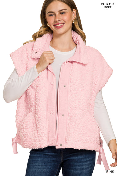 The Sedona Faux Fur Vest