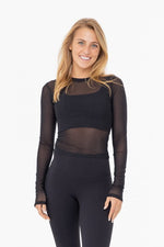 Glam Glow Sheer Top