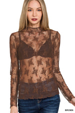 Lace Layering Top