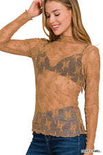 Lace Layering Top