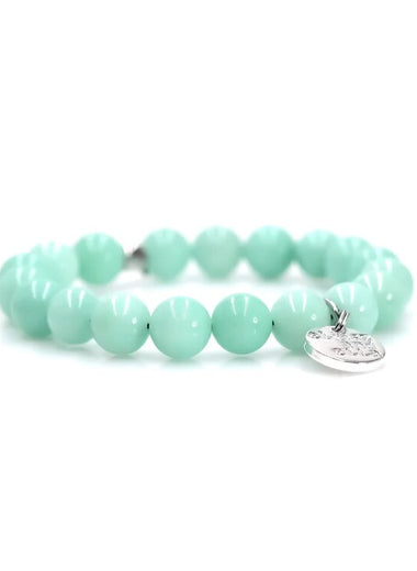 Minty River Stone Bangin' Bracelet by eLiasz and eLLa