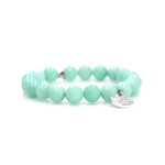 Minty River Stone Bangin' Bracelet by eLiasz and eLLa