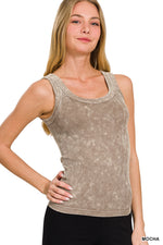 Two-Way Soft-Luxe Ribbed Full Length Tank