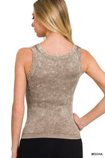 Two-Way Soft-Luxe Ribbed Full Length Tank