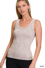 Two-Way Soft-Luxe Ribbed Full Length Tank