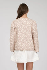 Oxford Floral Tie Jacket