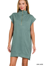 The Avalon Textured Mini Dress