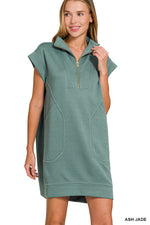 The Avalon Textured Mini Dress