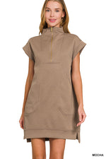 The Avalon Textured Mini Dress