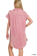 The Breezy Days Shirt Dress