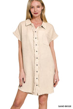 The Breezy Days Shirt Dress