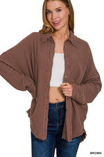 Cloudline Raw Edge Shirt