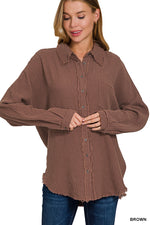 Cloudline Raw Edge Shirt