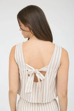The Seabreeze Tie-Back Top