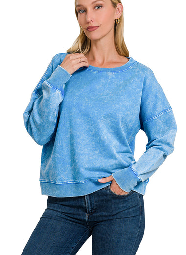 Echo Lifestyle Boatneck Crewneck