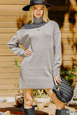 Timeless Turtleneck Sweater Dress