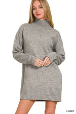 Timeless Turtleneck Sweater Dress