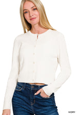 Sunday Muse Button-Up Cardigan