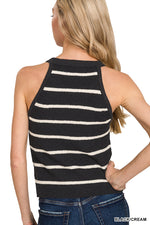 Brighton Stripe Sweater Tank