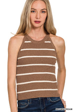 Brighton Stripe Sweater Tank